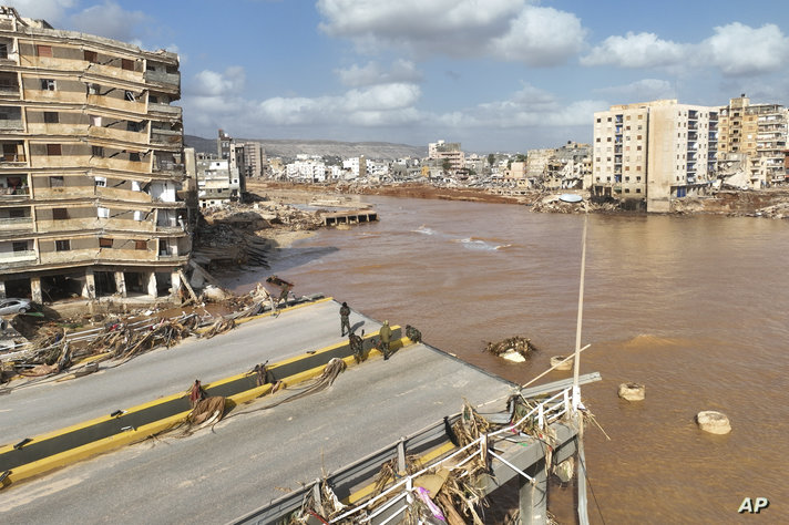 أعداد الوفيات بالآلاف في درنة . أرشيفية 