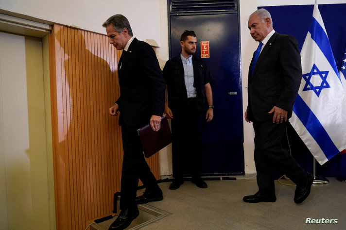 U.S. Secretary of State Antony Blinken visits Israel