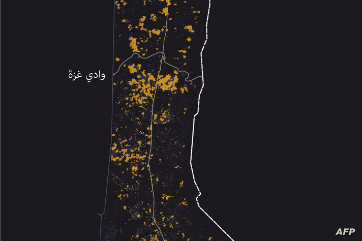 الدمار في غزة 