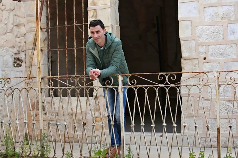 Yamen Nobani, 37, who is stuck in the West Bank village of al-Lubban ash-Sarqiya [Courtesy of Ayman Nobani]