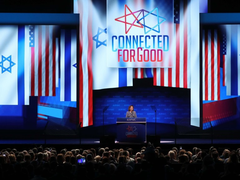 WASHINGTON, DC - MARCH 25: House Speaker Nancy Pelosi (D-CA) speaks at the annual American Israel Public Affairs Committee (AIPAC) conference on March 26, 2019 in Washington, DC. Mark Wilson/Getty Images/AFP== FOR NEWSPAPERS, INTERNET, TELCOS & TELEVISION USE ONLY ==