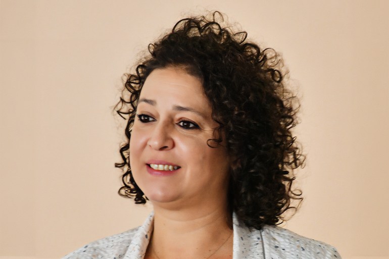 DOHA, QATAR - OCTOBER 25: Zeina Arida, director of Mathaf: Arab Museum of Modern Art, attends the "Qatar Creates Conversations: The Stories They Tell" panel discussion during Qatar Creates 2022 at The Atrium at Mathaf: Arab Museum of Modern Art on October 25, 2022 in Doha, Qatar. (Photo by David M. Benett/Dave Benett/Getty Images for Qatar Creates)