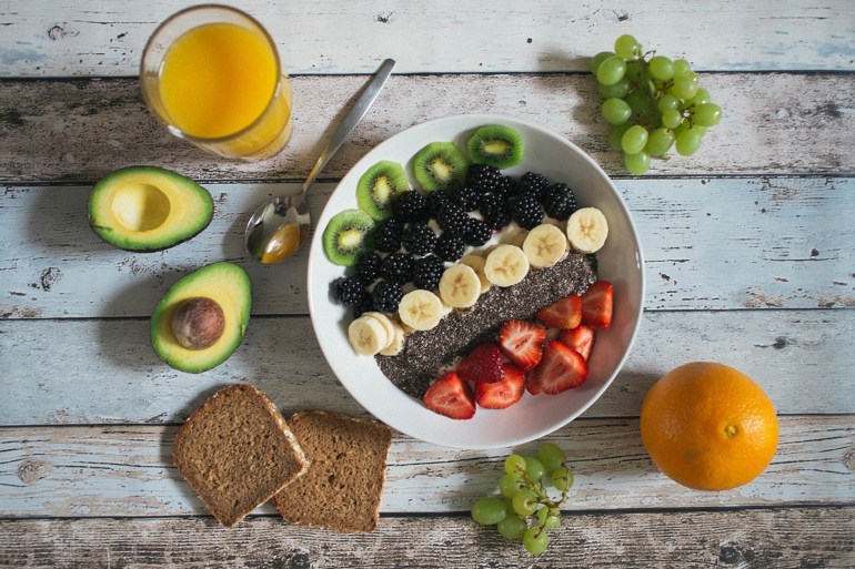 Bowl, Breakfast, Fruits image. Free for use.