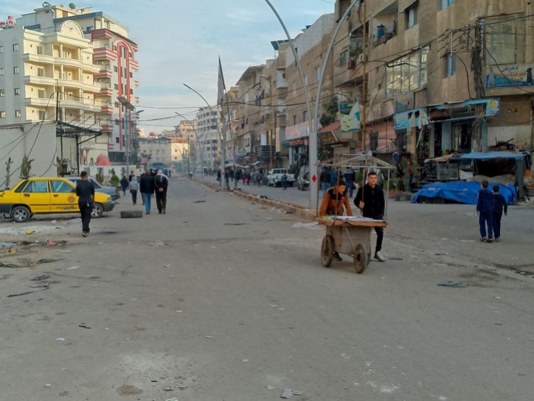 شارع الفلاحين في السيدة زينب_ الجزيرة نت